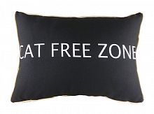 подушка с надписью cat free zone в Санкт-Петербурге