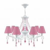 подвесная люстра lamp4you provence e4-07-wm-lmp-o-27-crl-e4-07-pk-dn в Санкт-Петербурге