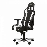 кресло геймерское dxracer king ks06 черно-белое в Санкт-Петербурге