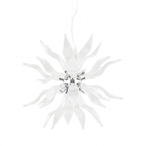 подвесной светильник ideal lux leaves sp8 bianco в Санкт-Петербурге