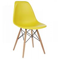 стул деревянный eames pc-015 yellow в Санкт-Петербурге