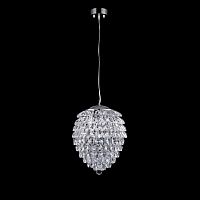 подвесной светильник crystal lux charme sp2+2 led chrome/transparent в Санкт-Петербурге