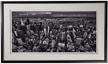 постер с паспарту в раме new york city from the empire state building в Санкт-Петербурге