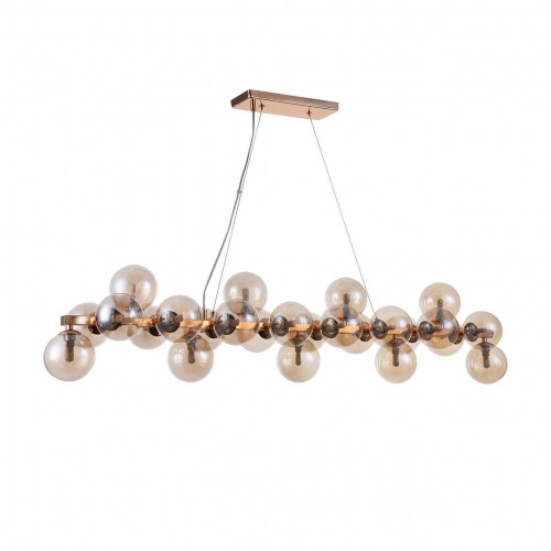 подвесная люстра maytoni dallas mod547pl-25g янтарная в Санкт-Петербурге