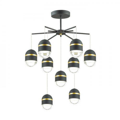 подвесная светодиодная люстра odeon light minion 4118/45cl в Санкт-Петербурге