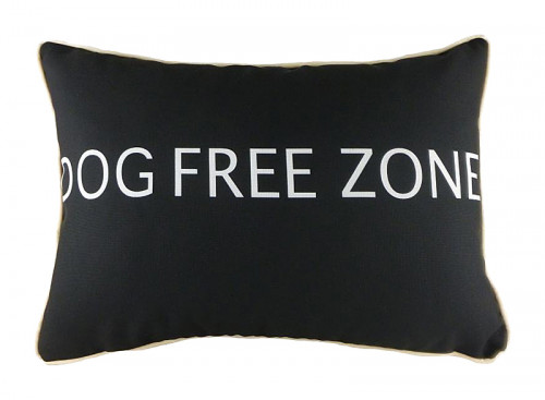 подушка с надписью dog free zone в Санкт-Петербурге