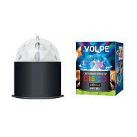 светодиодный светильник-проектор (09840) volpe disco uli-q302 03w/rgb black в Санкт-Петербурге