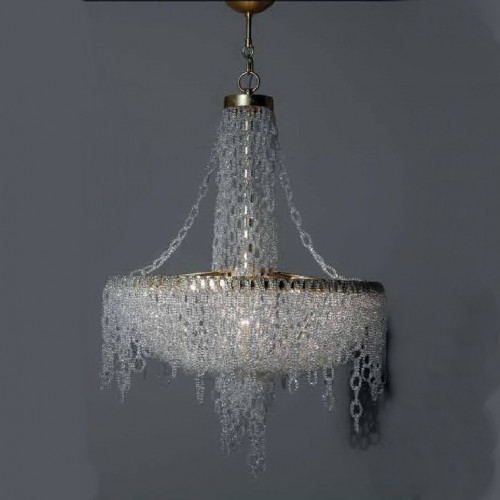 люстра ex02-5 от delight collection прозрачная/золото в Санкт-Петербурге