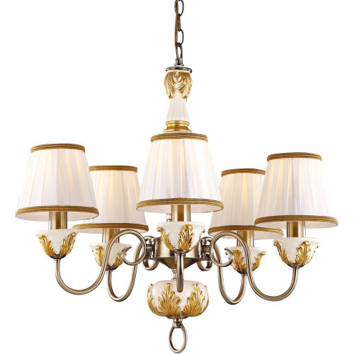 подвесная люстра arte lamp benessere a9570lm-5wg в Санкт-Петербурге