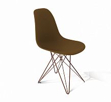 стул dsr коричневый s50 (eames style) в Санкт-Петербурге