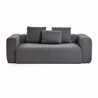 диван blok sofa 3 темно-серый от la forma (ex julia grup) в Санкт-Петербурге