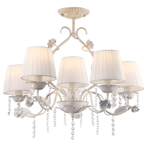 потолочная люстра arte lamp kenny a9514pl-5-1wg в Санкт-Петербурге