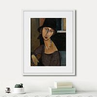 картина: jeanne hebuterne (au chapeau), 1917г. в Санкт-Петербурге