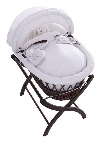 колыбель-переноска premium moses basket темная, белое белье в Санкт-Петербурге