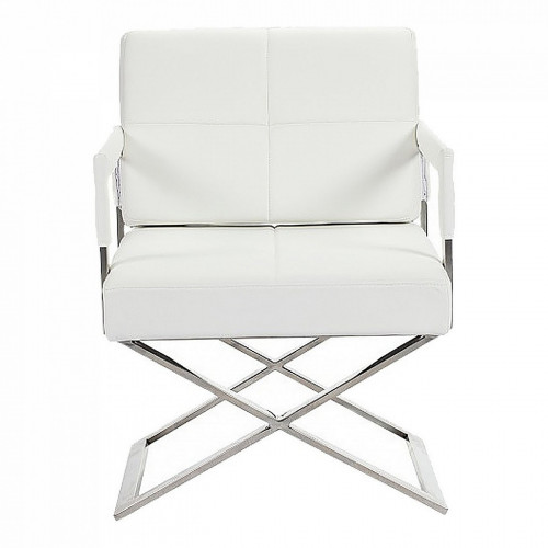 кресло aster x chair экокожа белое в Санкт-Петербурге