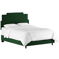 кровать двуспальная 180х200 зеленая paxton emerald velvet в Санкт-Петербурге