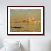 картина: venice lagoon, 1899г. в Санкт-Петербурге