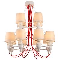 подвесная люстра arte lamp sergio a3325lm-8-4wh в Санкт-Петербурге