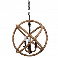 люстра foucault's orb rustic iron бежевая, коричневая в Санкт-Петербурге