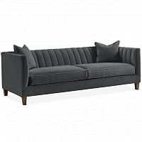 диван penelope sofa прямой серый в Санкт-Петербурге