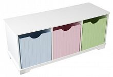 скамья kidkraft storage bench pastel (14565) в Санкт-Петербурге