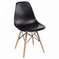 стул деревянный eames pc-015 black в Санкт-Петербурге