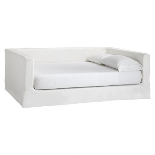 диван-кровать jamie daybed 160x200 прямой белый в Санкт-Петербурге