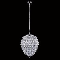 подвесной светильник crystal lux charme sp3+3 led chrome/transparent в Санкт-Петербурге