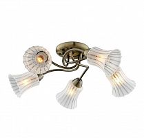 потолочная люстра idlamp nanzen 245/5pf-oldbronze в Санкт-Петербурге