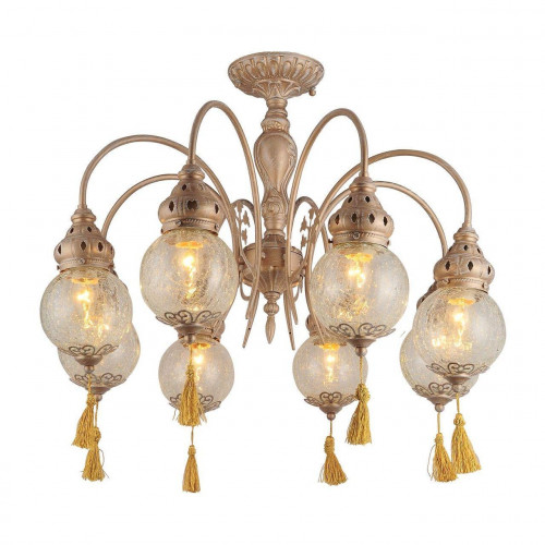потолочная люстра arte lamp a2146pl-8ga золото в Санкт-Петербурге