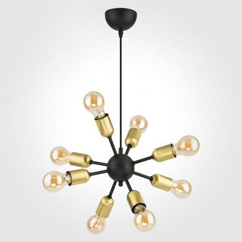 подвесная люстра tk lighting 1468 estrella black в Санкт-Петербурге