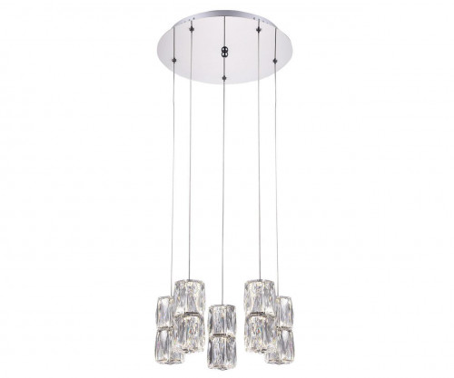 подвесная светодиодная люстра kink light аква-кристалл 08620-5a в Санкт-Петербурге
