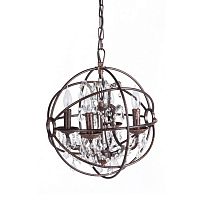 люстра foucault's orb crystal (40*40*45) бронза в Санкт-Петербурге