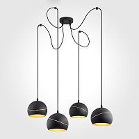 подвесная люстра tk lighting 2221 yoda black orbit в Санкт-Петербурге