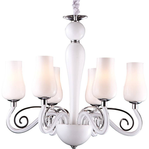 подвесная люстра arte lamp biancaneve a8110lm-6wh в Санкт-Петербурге