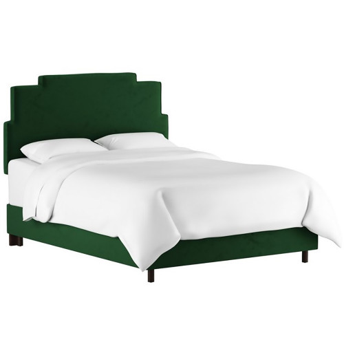 кровать двуспальная 160х200 зеленая paxton emerald velvet в Санкт-Петербурге