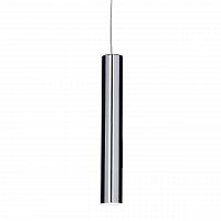 подвесной светодиодный светильник ideal lux ultrathin sp1 small round cromo в Санкт-Петербурге