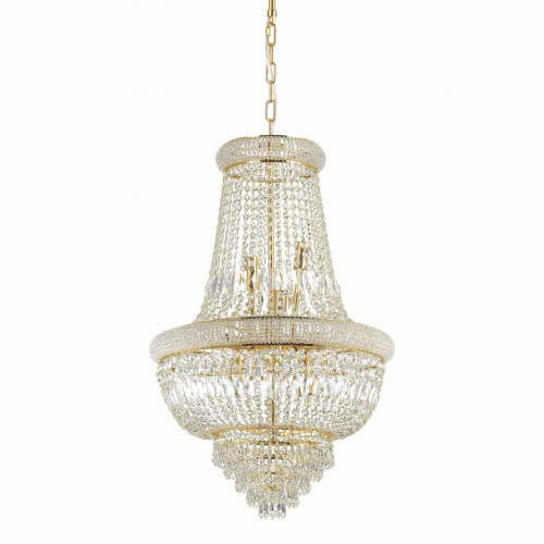 подвесная люстра ideal lux dubai sp10 ottone в Санкт-Петербурге