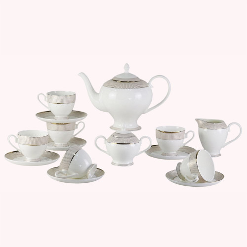 чайный сервиз bianko 17 pcs tea set в Санкт-Петербурге