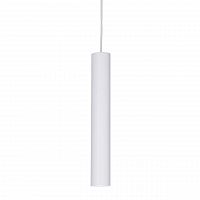 подвесной светодиодный светильник ideal lux ultrathin sp1 small round bianco в Санкт-Петербурге