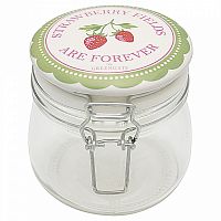 банка стеклянная strawberry pale green в Санкт-Петербурге