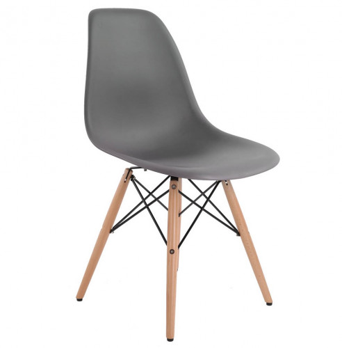 стул деревянный pc-015 серый (eames style) в Санкт-Петербурге