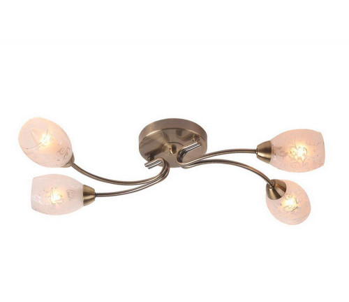 потолочная люстра idlamp carmina 201/4pf-oldbronze в Санкт-Петербурге