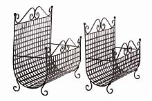 газетница металлическая плетеная (набор 2 шт.) в Санкт-Петербурге