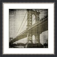 постер с паспарту в раме bridges of new york в Санкт-Петербурге