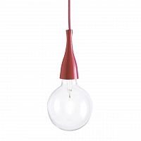 подвесной светильник ideal lux minimal sp1 rosso в Санкт-Петербурге