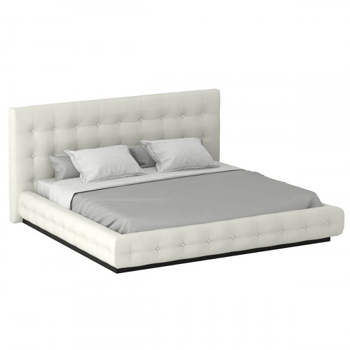 кровать двуспальная 180х200 белая kristal classic в Санкт-Петербурге