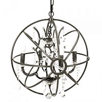 люстра foucault's orb crystal (47*47*64) коричневая в Санкт-Петербурге