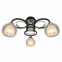 потолочная люстра arte lamp ginevra a1604pl-3bk в Санкт-Петербурге