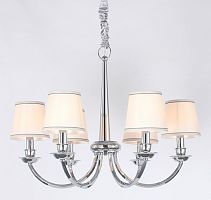 люстра newport 10140 10146/c хром, бежевая в Санкт-Петербурге